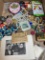 Junk drawer lot tobacco cards jewelry photos much more