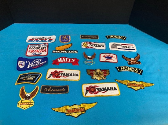 1970s motorcycle patches