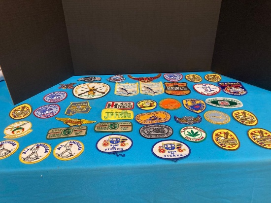 Vintage patches guns Honda