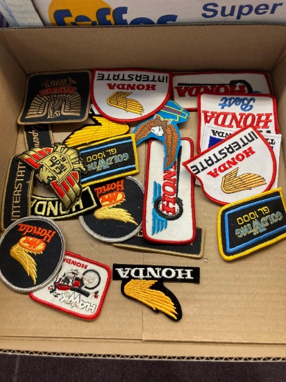 Vintage Honda patches