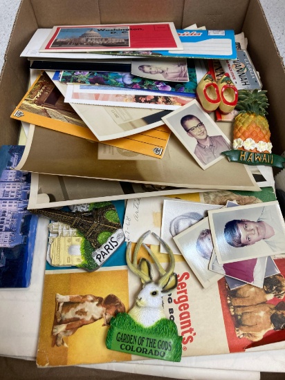 State postcards magnets ephemera