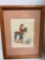 Navajo art H Begay Mexican feather art