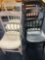 Antique plank bottom chairs