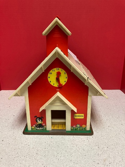 Vintage Fisher Price Little People schoolhouse