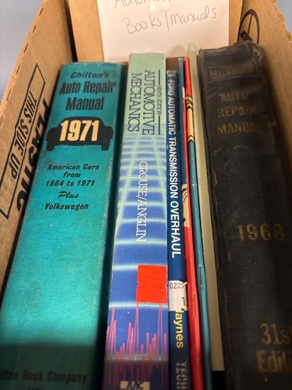 automotive books manuals