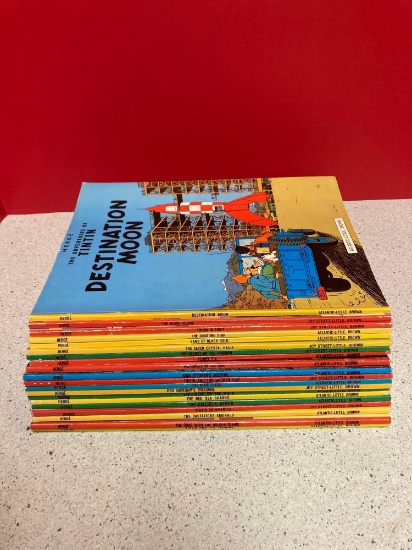 1950s Begium comics Tintin