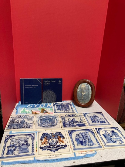 Delft Blue Holland tiles and more