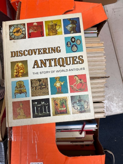 discovering antiques books