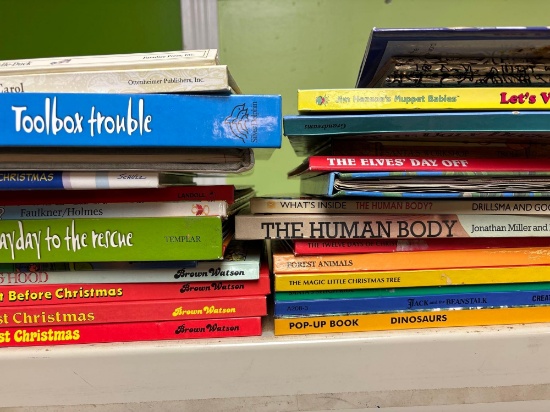 Children?s pop-up and other books