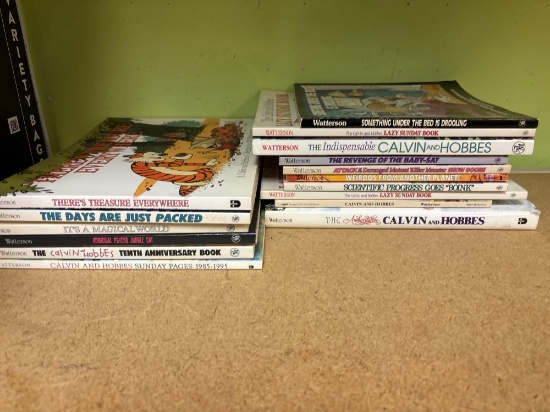 Calvin and Hobbes books