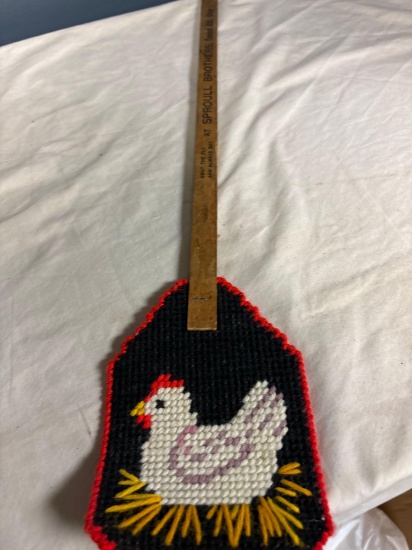 Sproull Brothers Tunnel Hill Ohio Fly Swatter Ruler