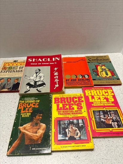 Bruce Lee paperback man from uncle the sayings of Confucius