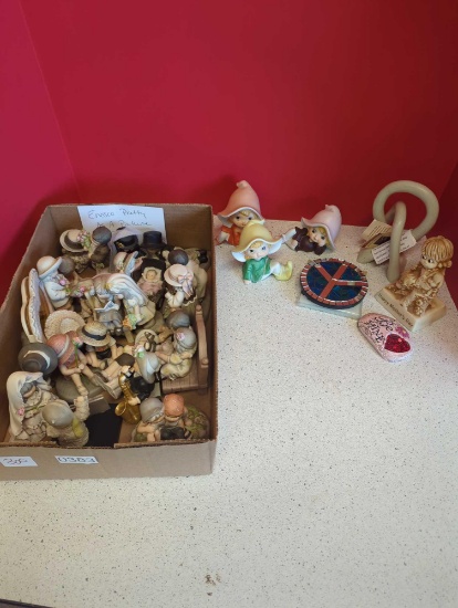 Enesco Pretty as a picture figurines, homco fairy girls and more