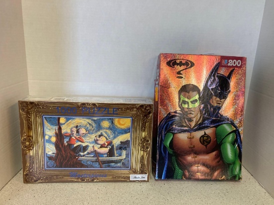 2 jigsaw puzzles