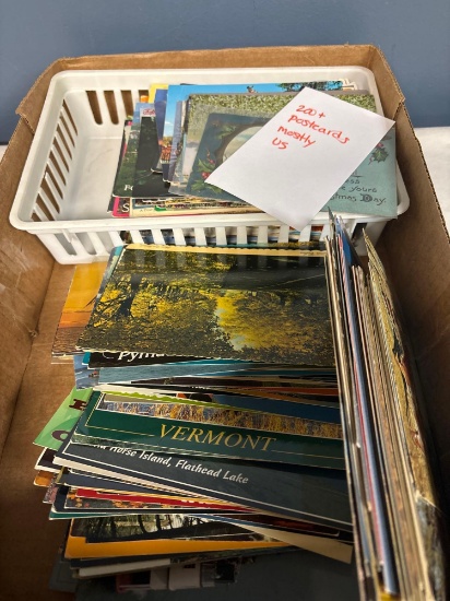 200+ postcards mostly United States