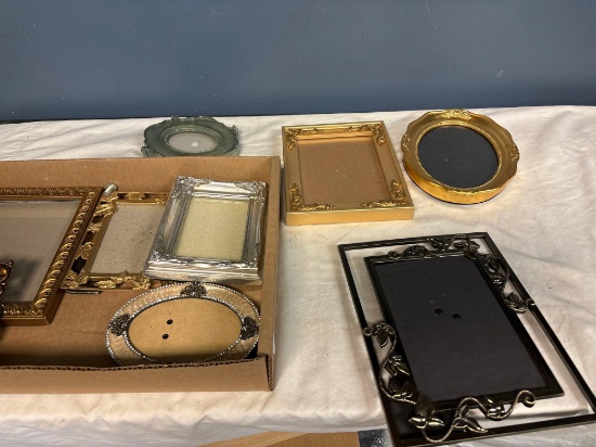 Picture frames wood and metal