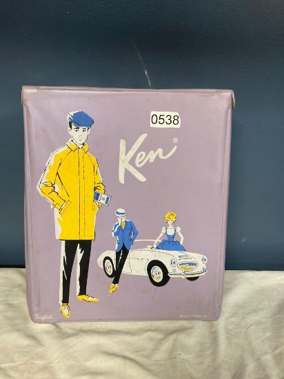 1962 Ken doll case with doll and clothing