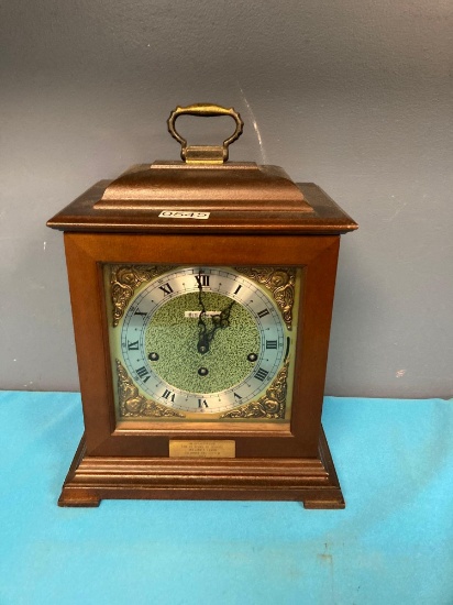 Seth Thomas clock given as appreciation for service