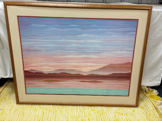 russ Johnson Gallery Fairfax California framed Southwestern print