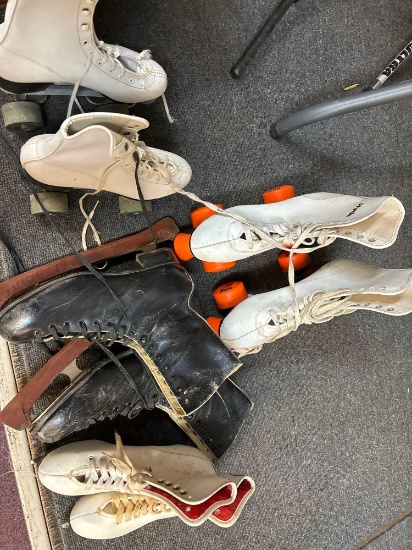 Rollerskates ice skates