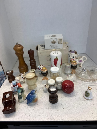 Salt and pepper shakers