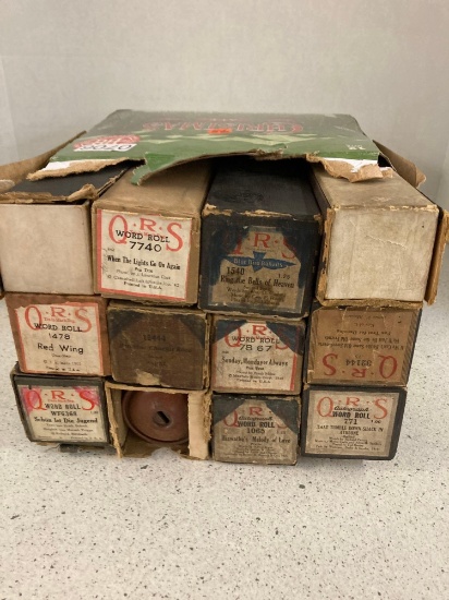 Piano rolls