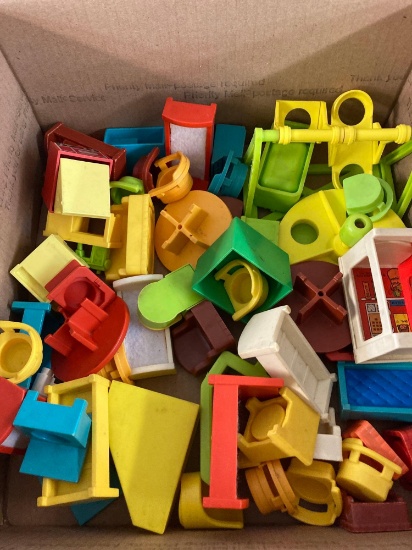 Vintage Fisher Price furniture