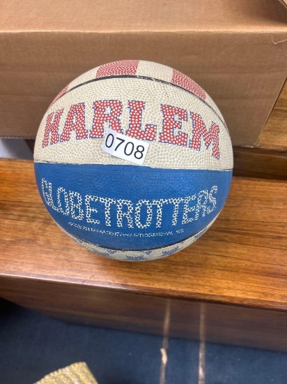 vintage Harlem globetrotters basketball