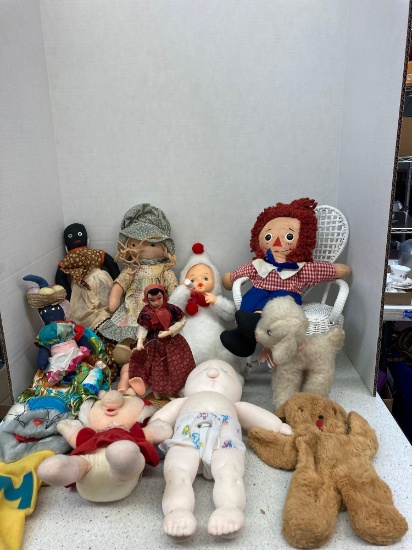 Dolls Raggedy Andy Anna Lee much more