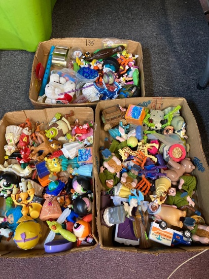 3 flats of miniatures