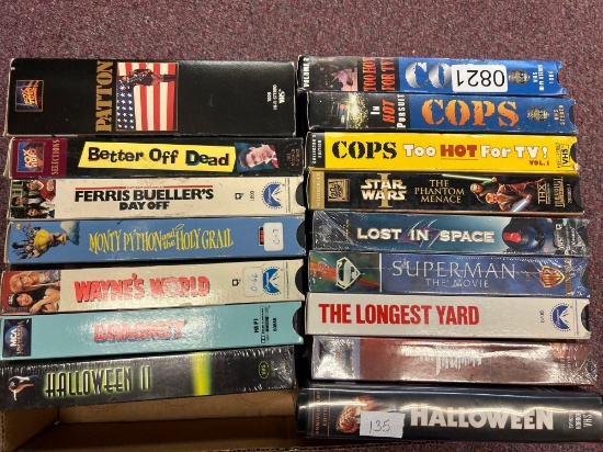 VHS movies