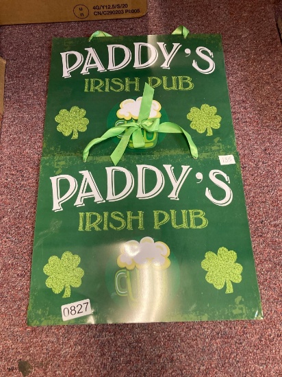 St Patrick?s Day metal signs