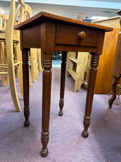 antique one door stand cherry