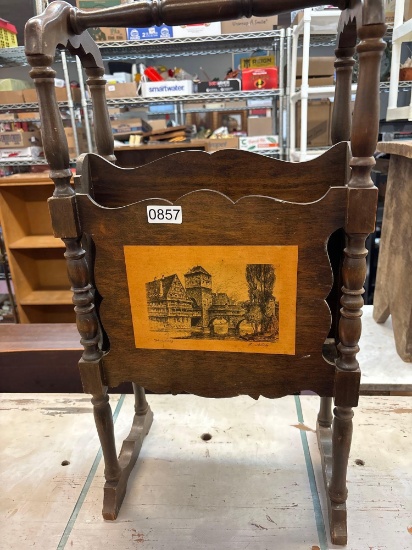 1920s magazine rack