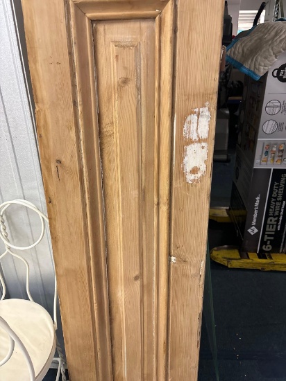 Antique pine cabinet doors