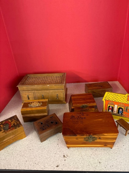 Music and jewelry boxes