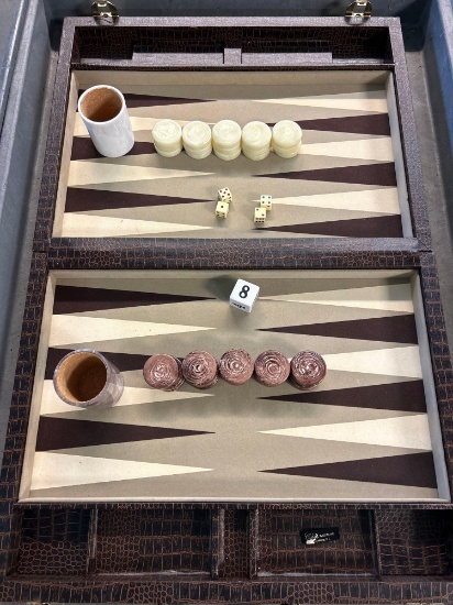 crisloid backgammon very nice set