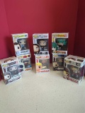 Funko Pops new in box-- Aguilar, Jim halpert, savant, John wick and more
