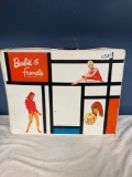 1965 Barbie and Francie case with dolls clothing accessories