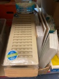Box full of vent covers