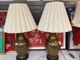 brass table lamps