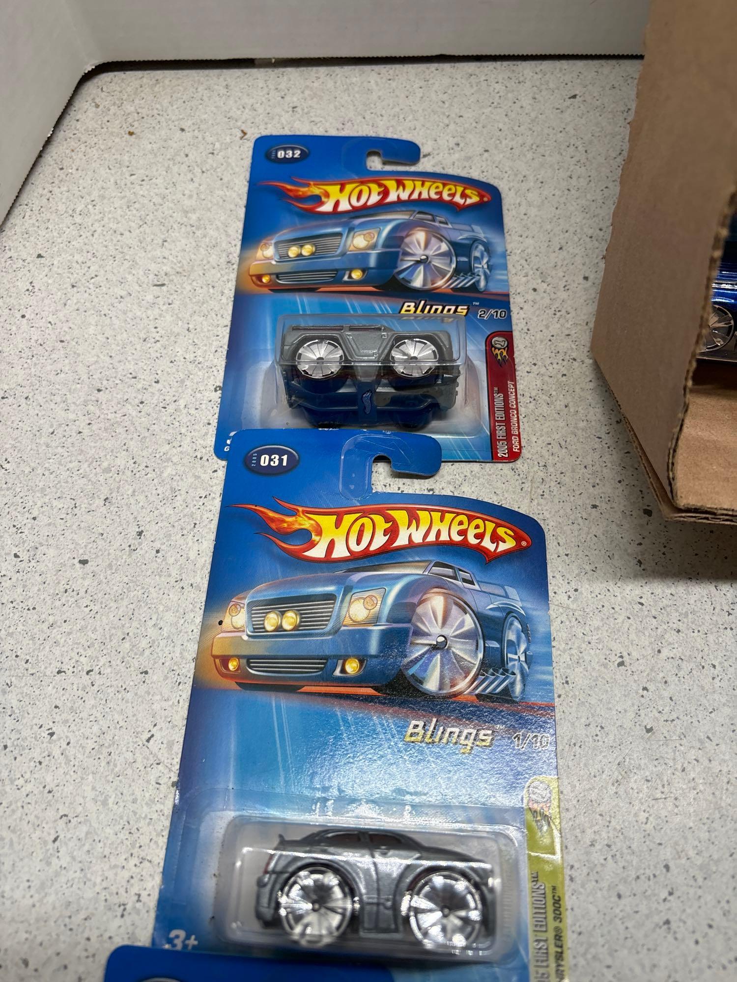 Hot Wheels 2005 G6723 First Editions Blings Block 'o Wood | Meses Sin