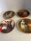 4 Norman Rockwell Knowles Collector Plates