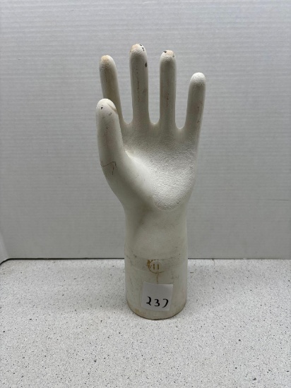 vintage porcelain Glove mold
