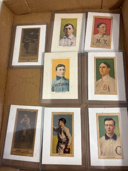 baseball cards of famous players reproductions we think