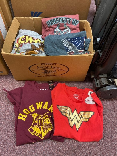 New t shirts Harry Potter Wonder Woman much more