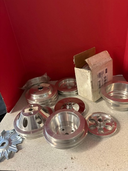 small block Chevy pulleys