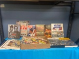 Military Civil war Gettysburg books and 1950s Popular Science magazines