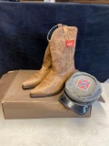 New in box Masterson boot Country Collection boots size 10EW plus Joe Rocket jacket