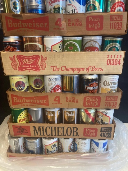 Cool beer can collection